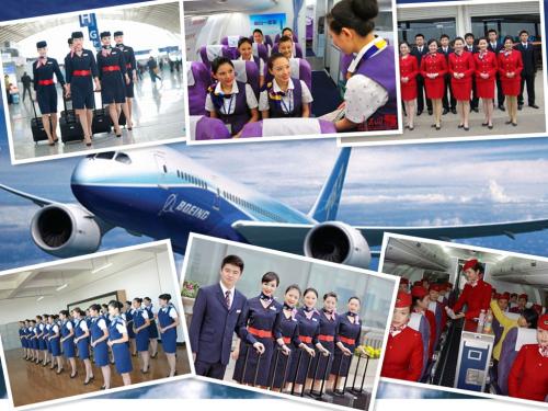 四川航空学校学生实训