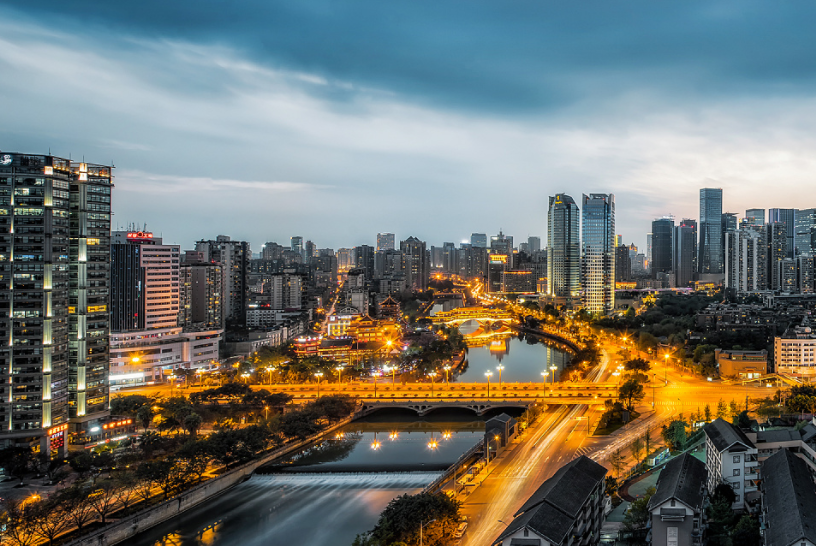 成都夜景